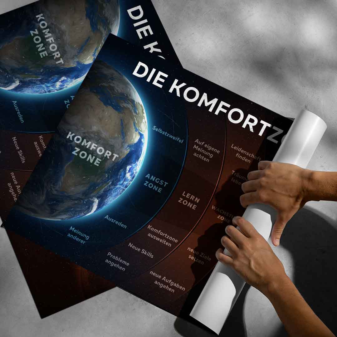 The comfort zone - poster