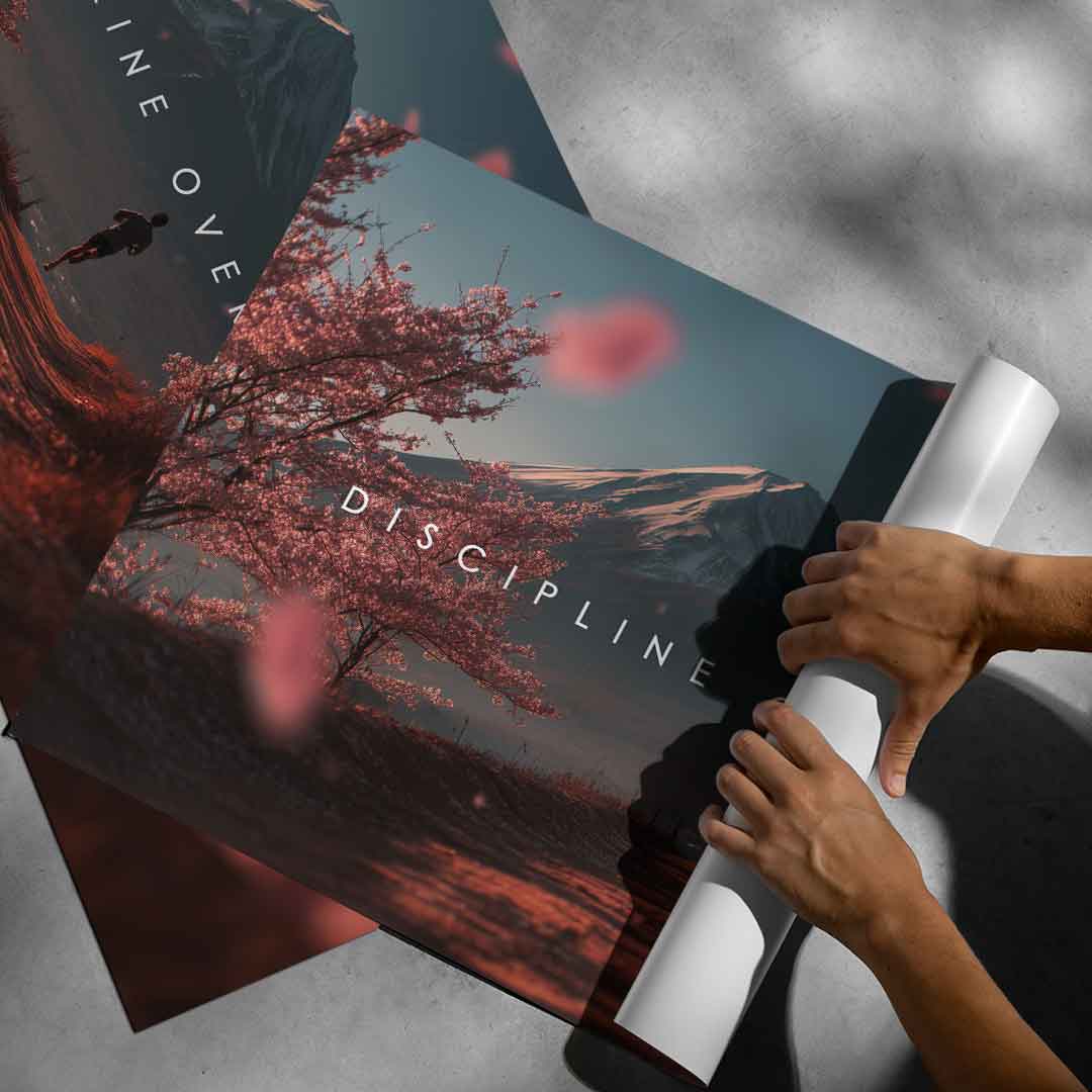 Discipline over Distance - Poster