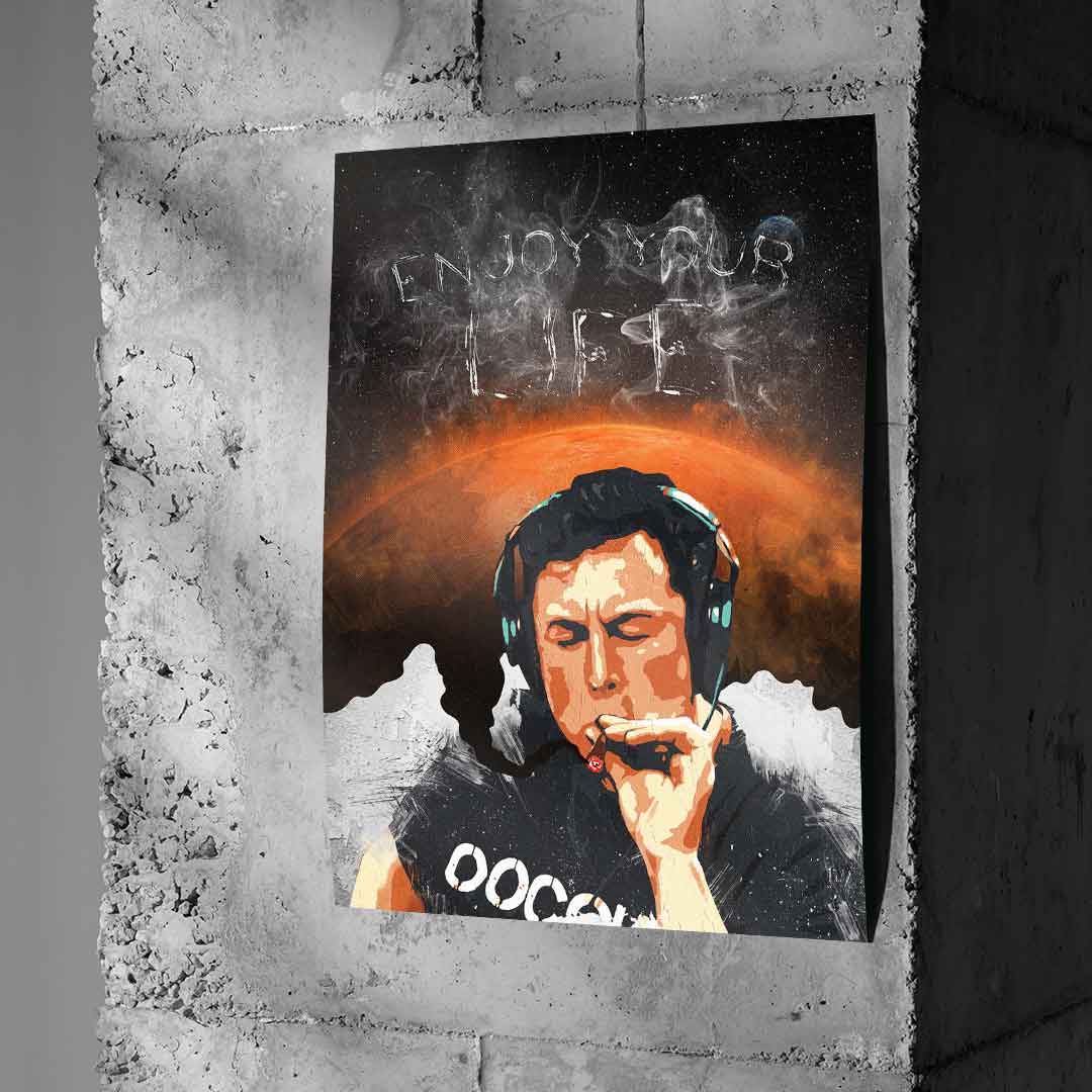 Enjoy your life - poster