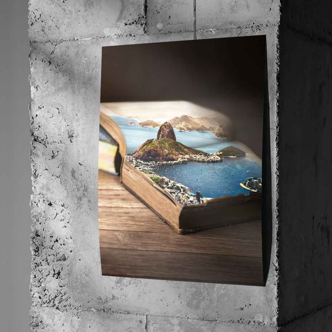 Experience begins in the head - poster