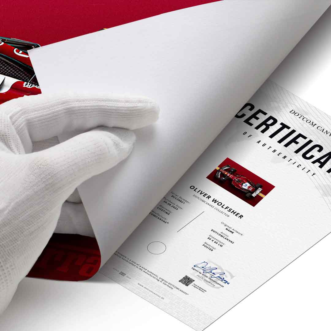 F1 Ferrari - Poster