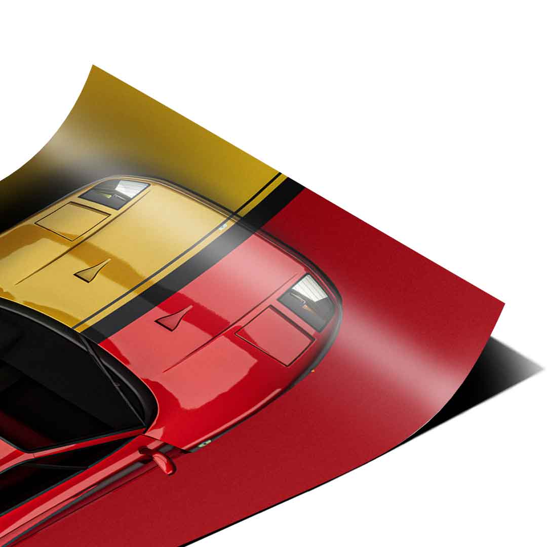 Ferrari Testarossa - Poster