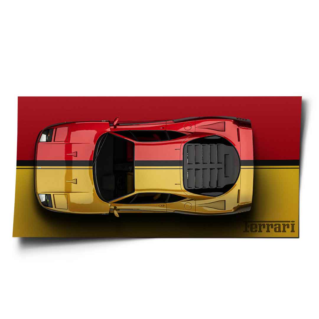 Ferrari Testarossa - Poster