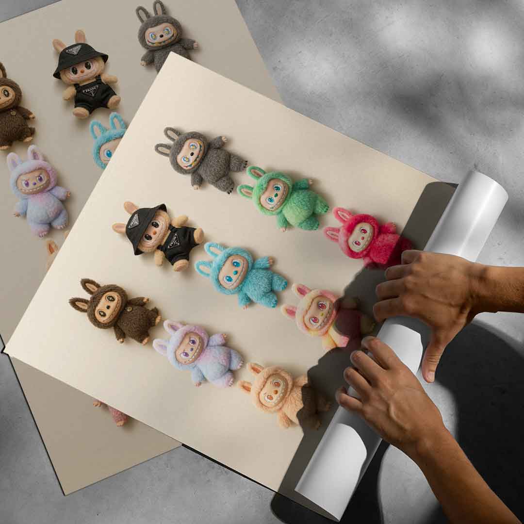 Flat Labubu Collection - Poster