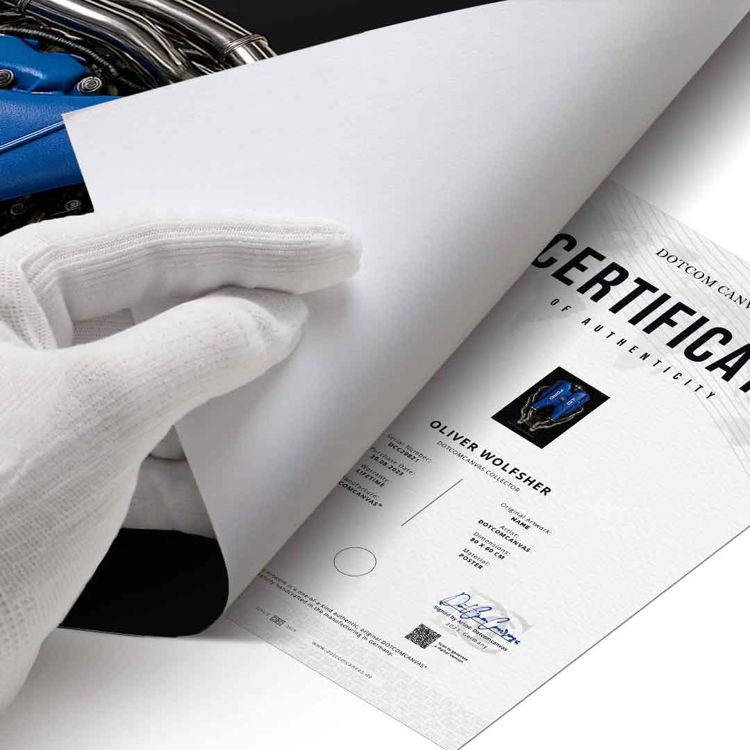 Ford GT Engine - poster
