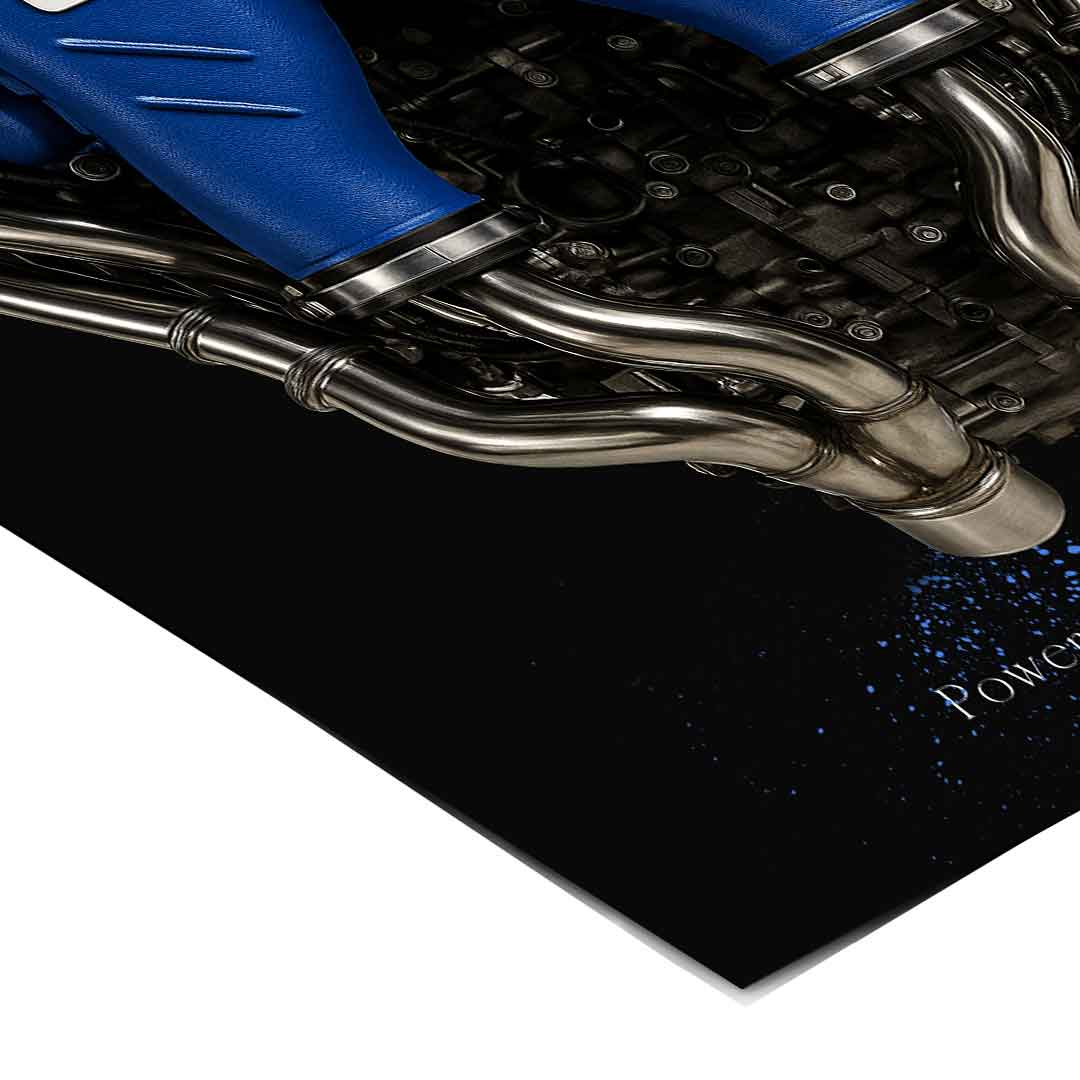 Ford GT Engine - poster