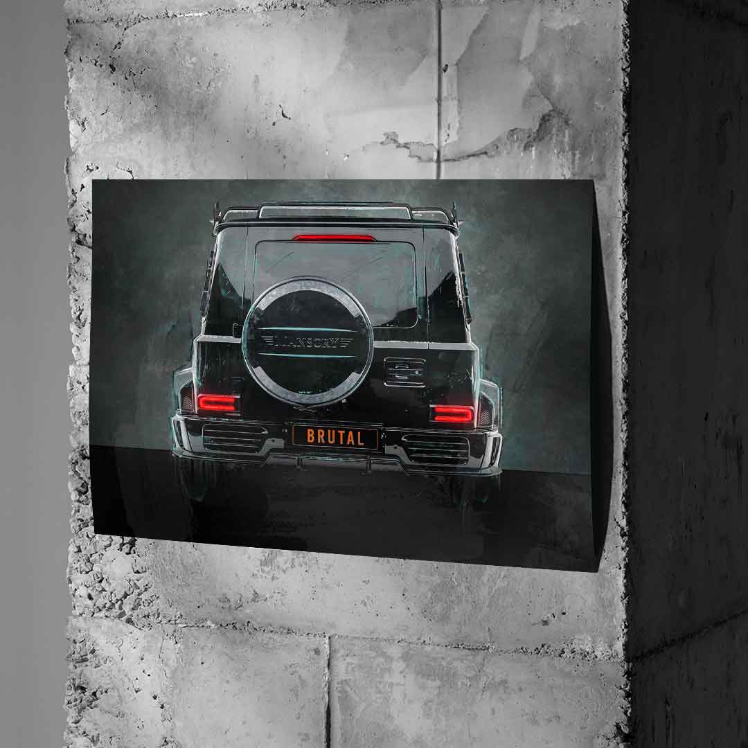 G -Wagon Backside - Posters