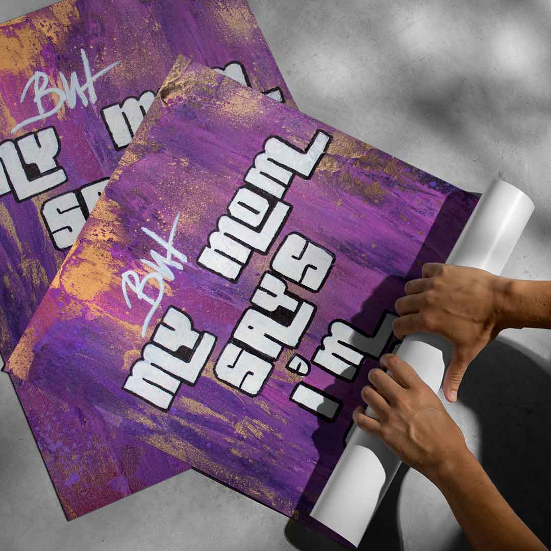 GTA MOM Quote - Poster