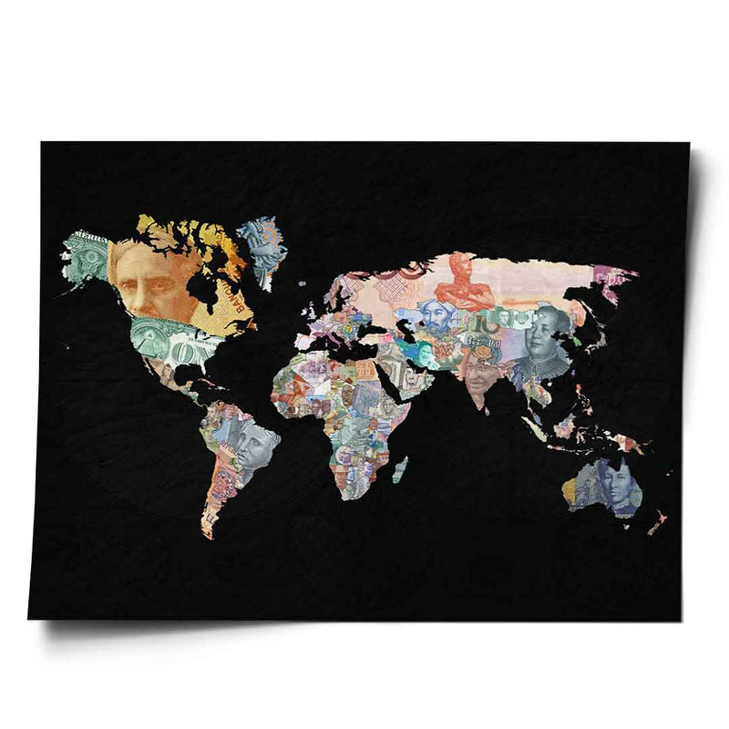 Money rules the world - Black Edition - poster