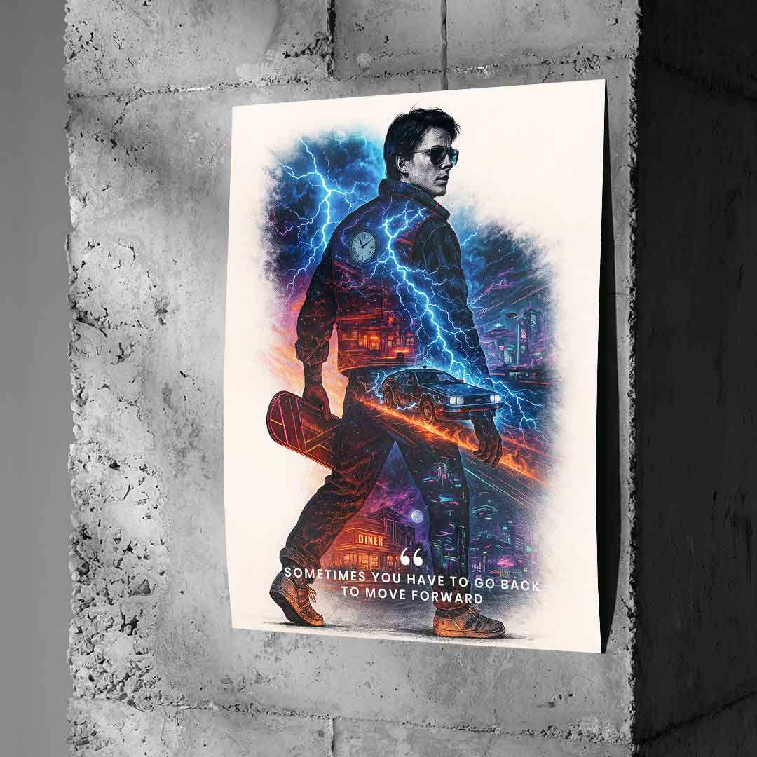 Go back to move forward - poster