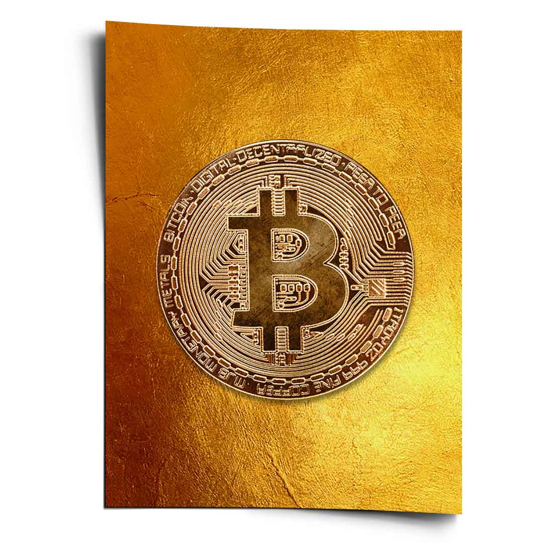 Golden Bitcoin - poster