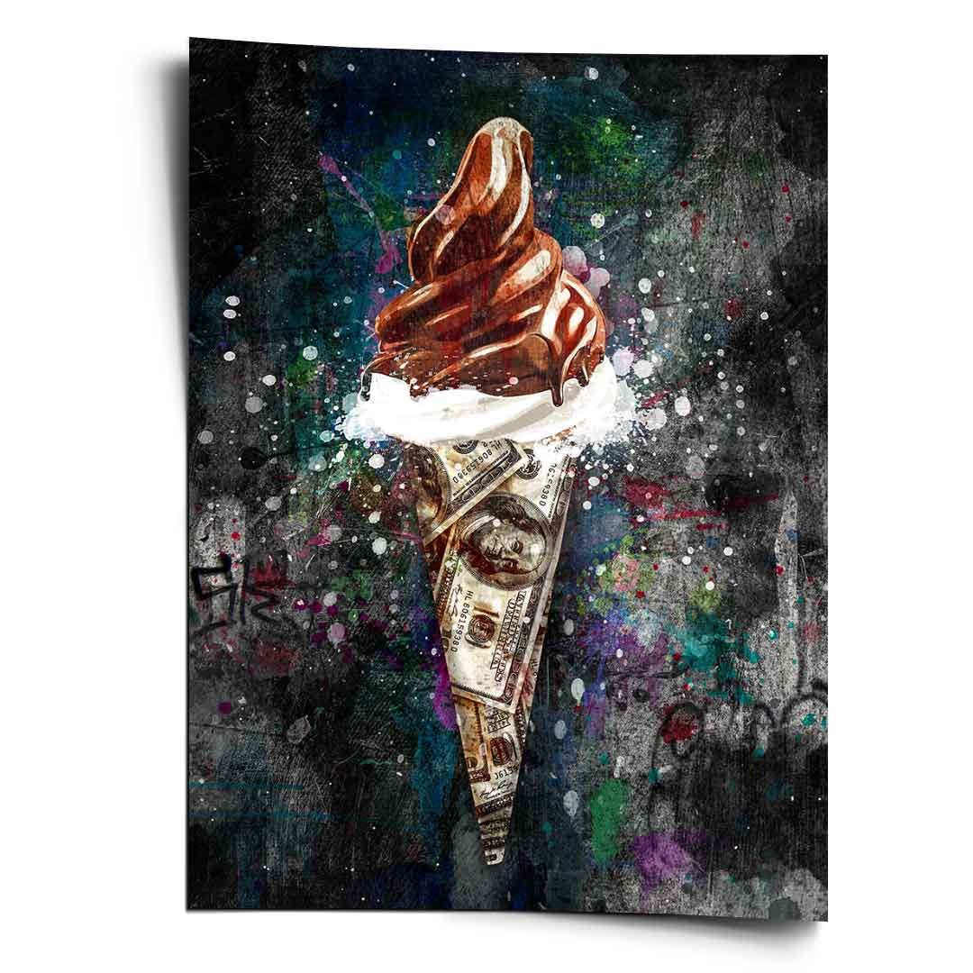 Ice Cream x Money - poster