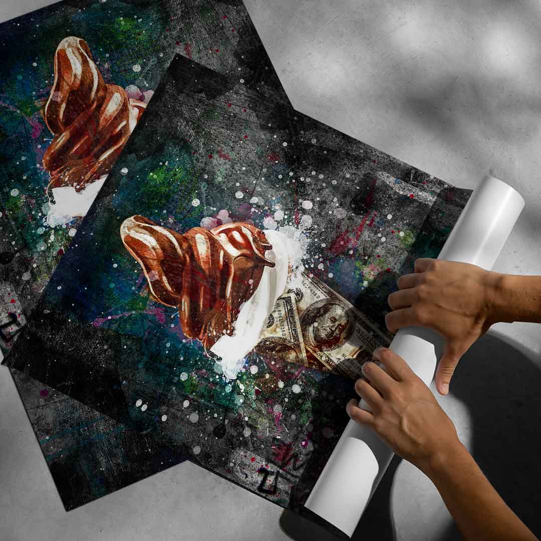Ice Cream x Money - poster