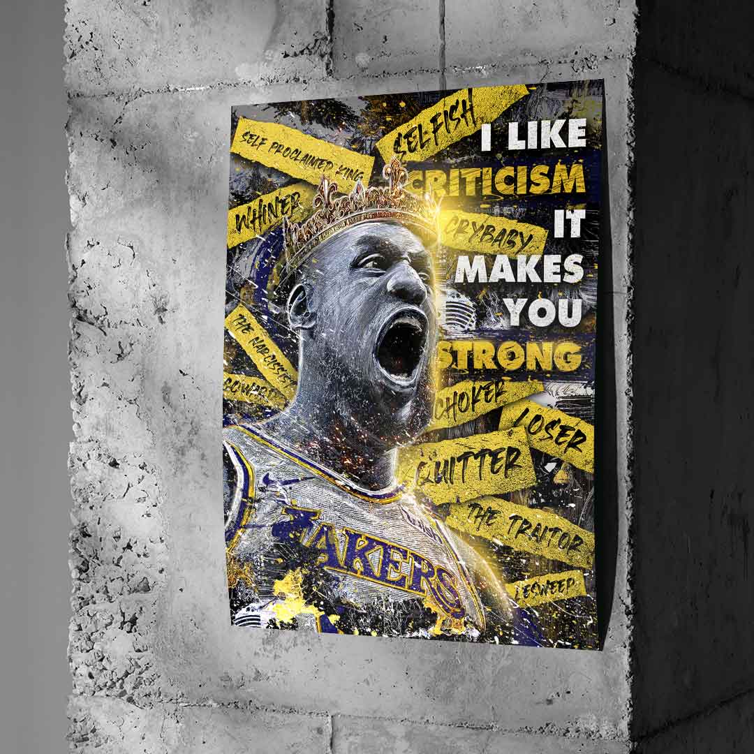 I like criticism - poster