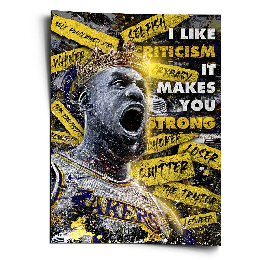 I like criticism - poster