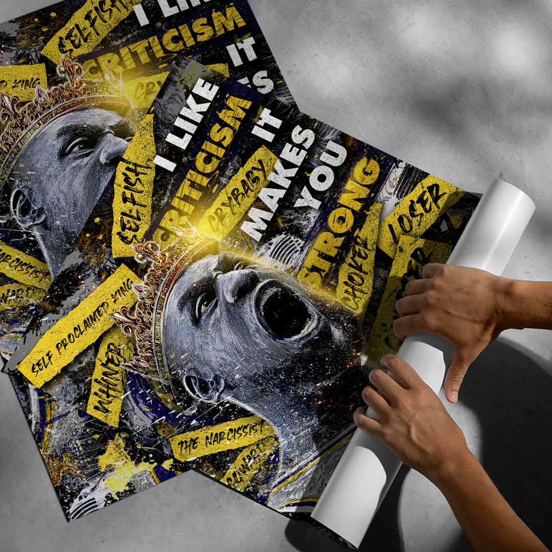 I like criticism - poster