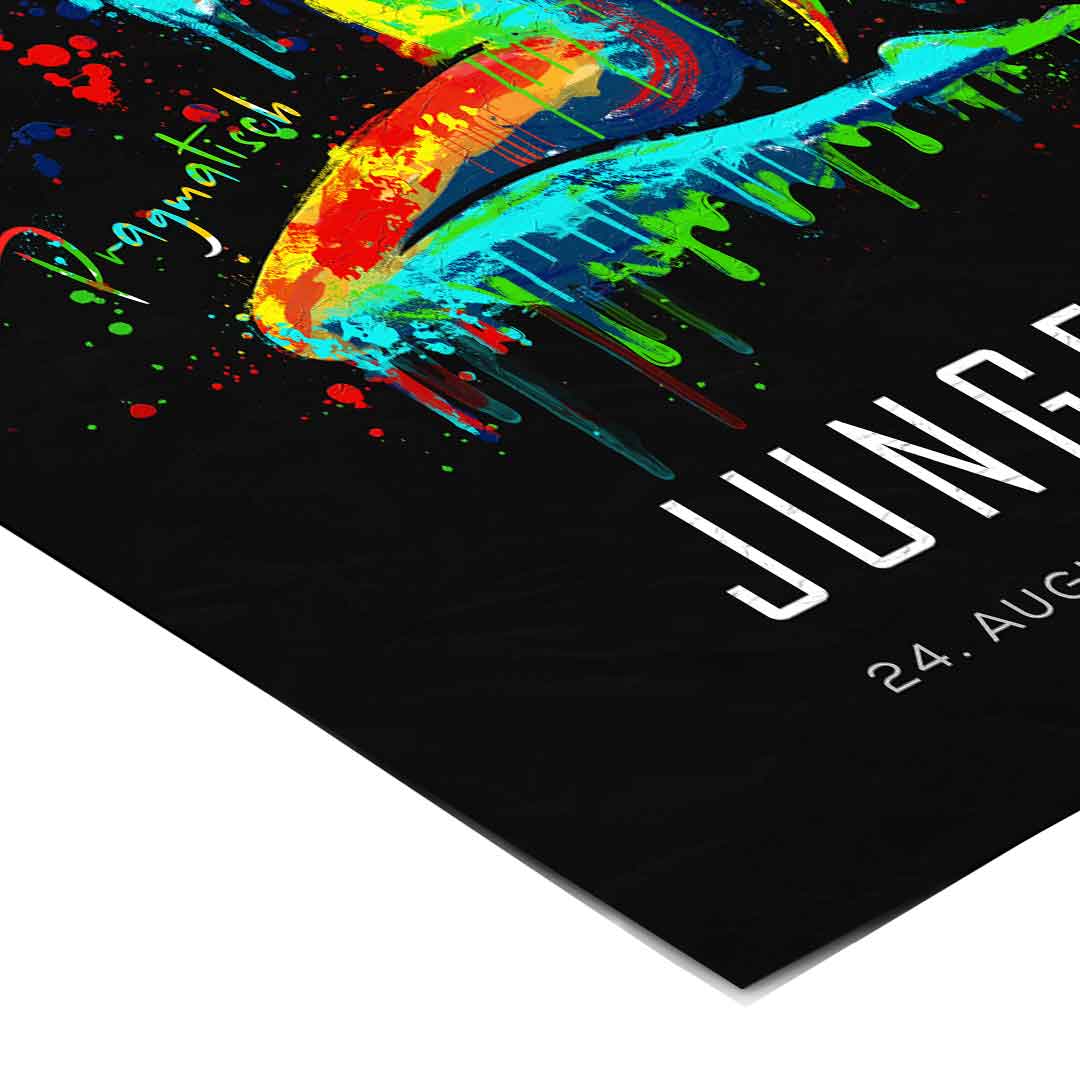 Zodiac sign Virgin - poster