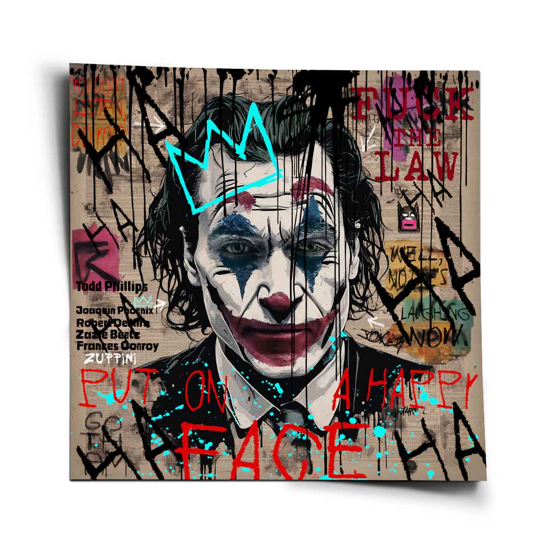 Joker Pop Art Poster Wall Art Print – DOTCOMCANVAS®