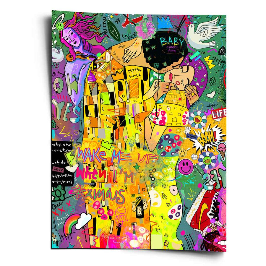 Klimt Green - Poster – front