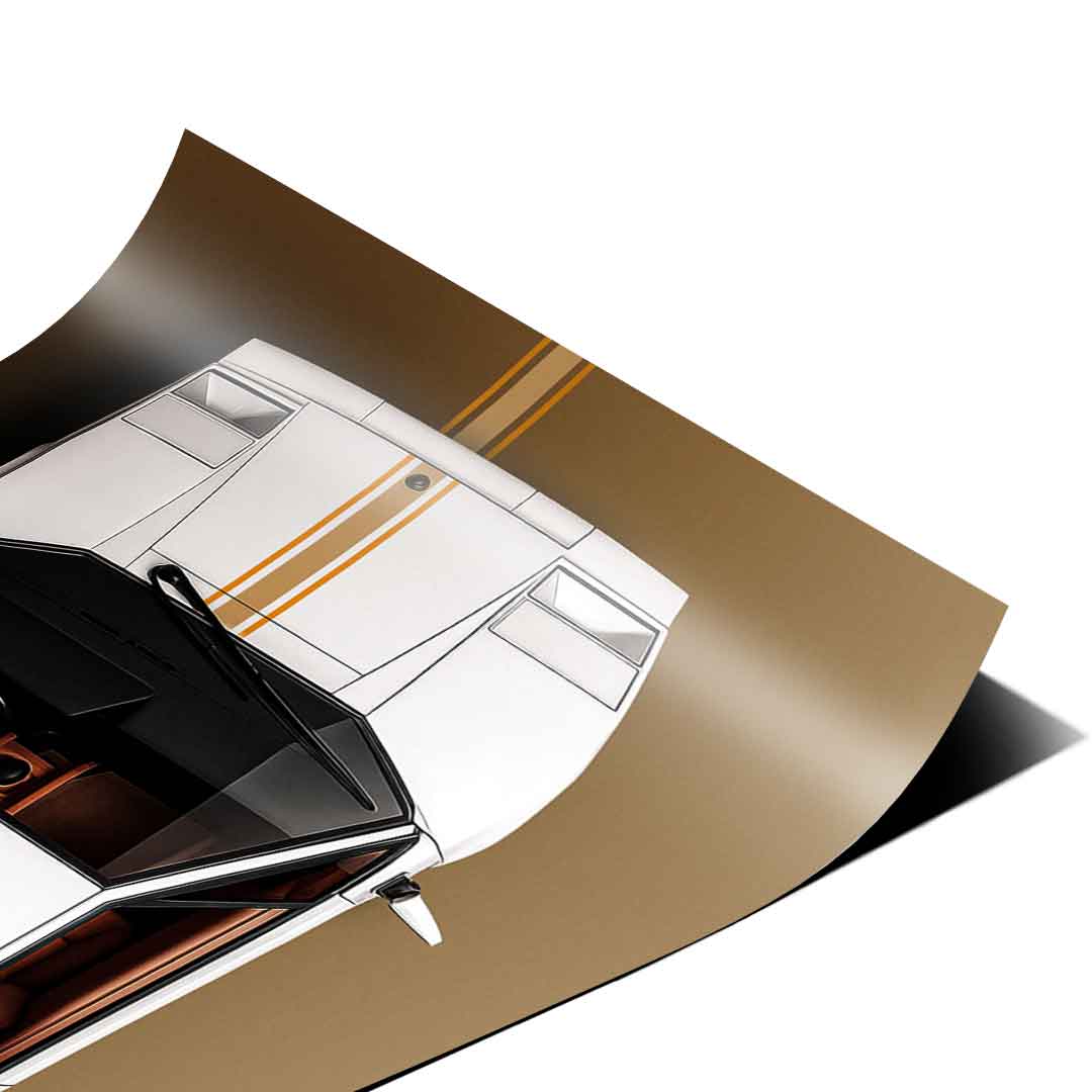 Lamborghini Countach - Poster