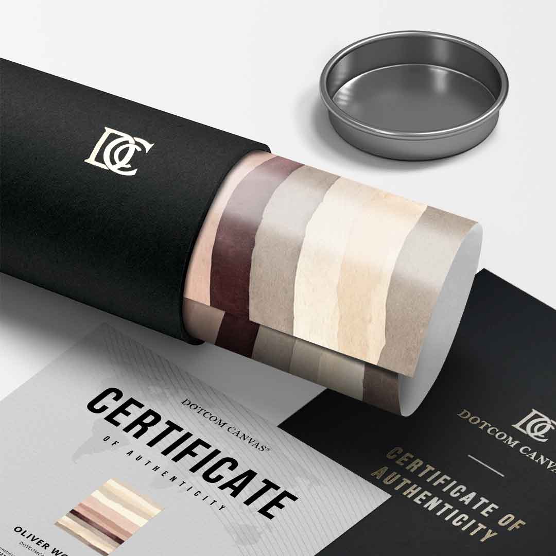 Layered Hues - poster