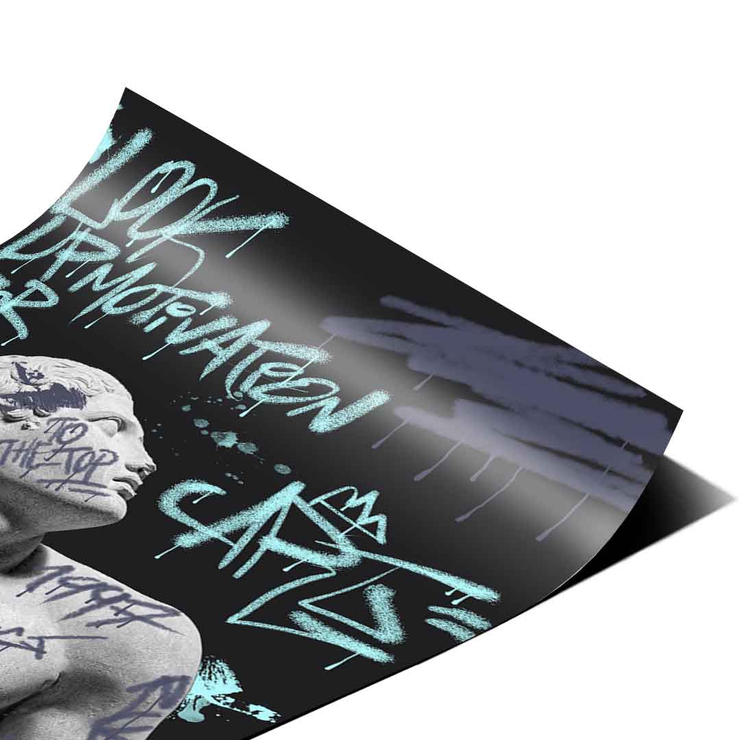 Look up for motivation - poster