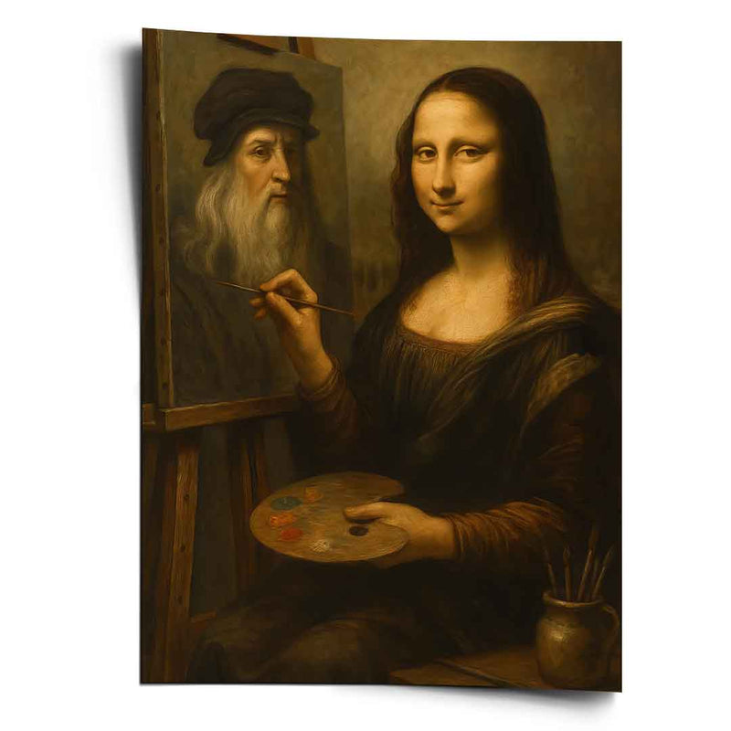 Mona Painting - poster