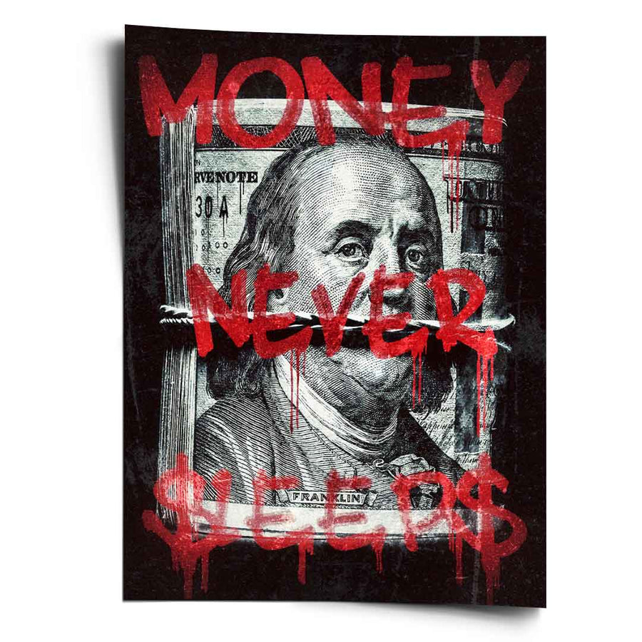 Money Never Sleeps 3.0 - Poster – front
