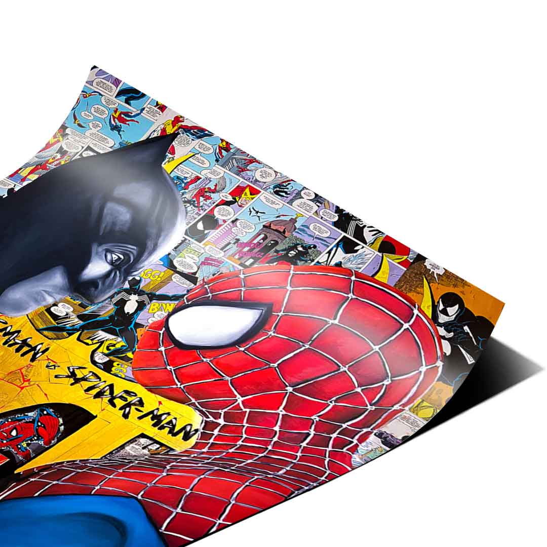 Night fighters vs. spider warrior - poster