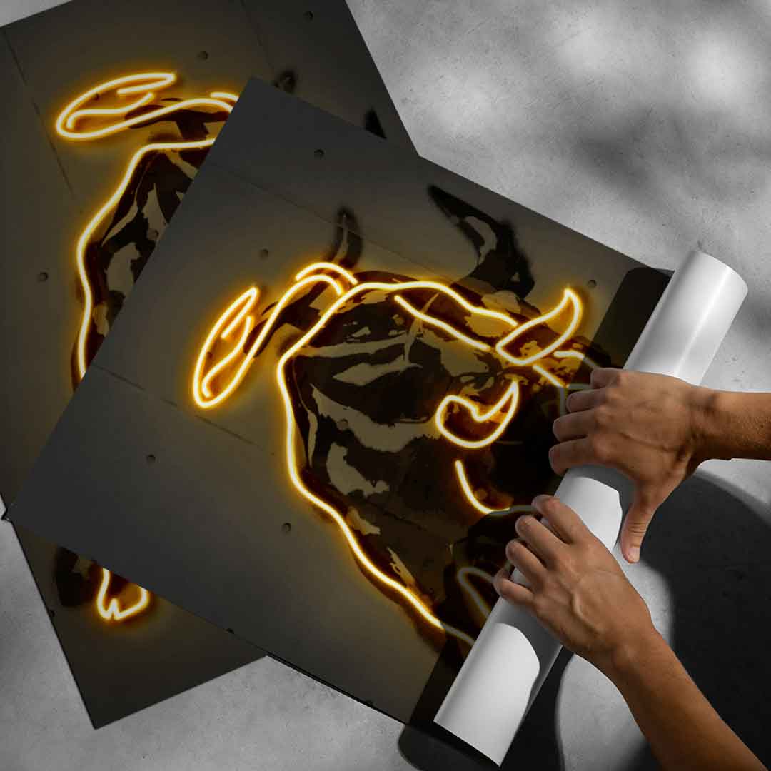 Neon Bull - poster