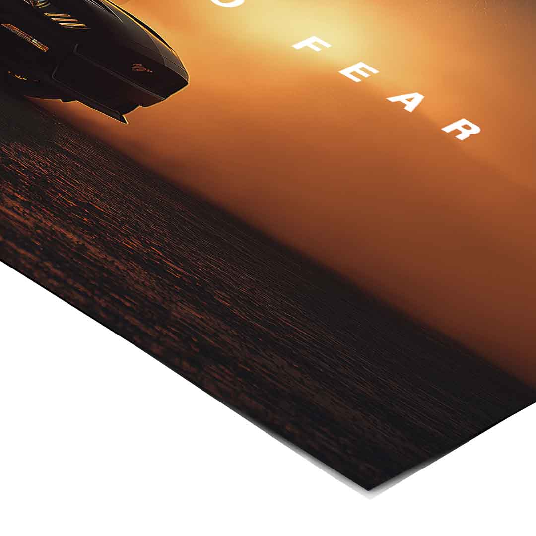 No Fences, No Fear ( Ford Mustang ) - Poster