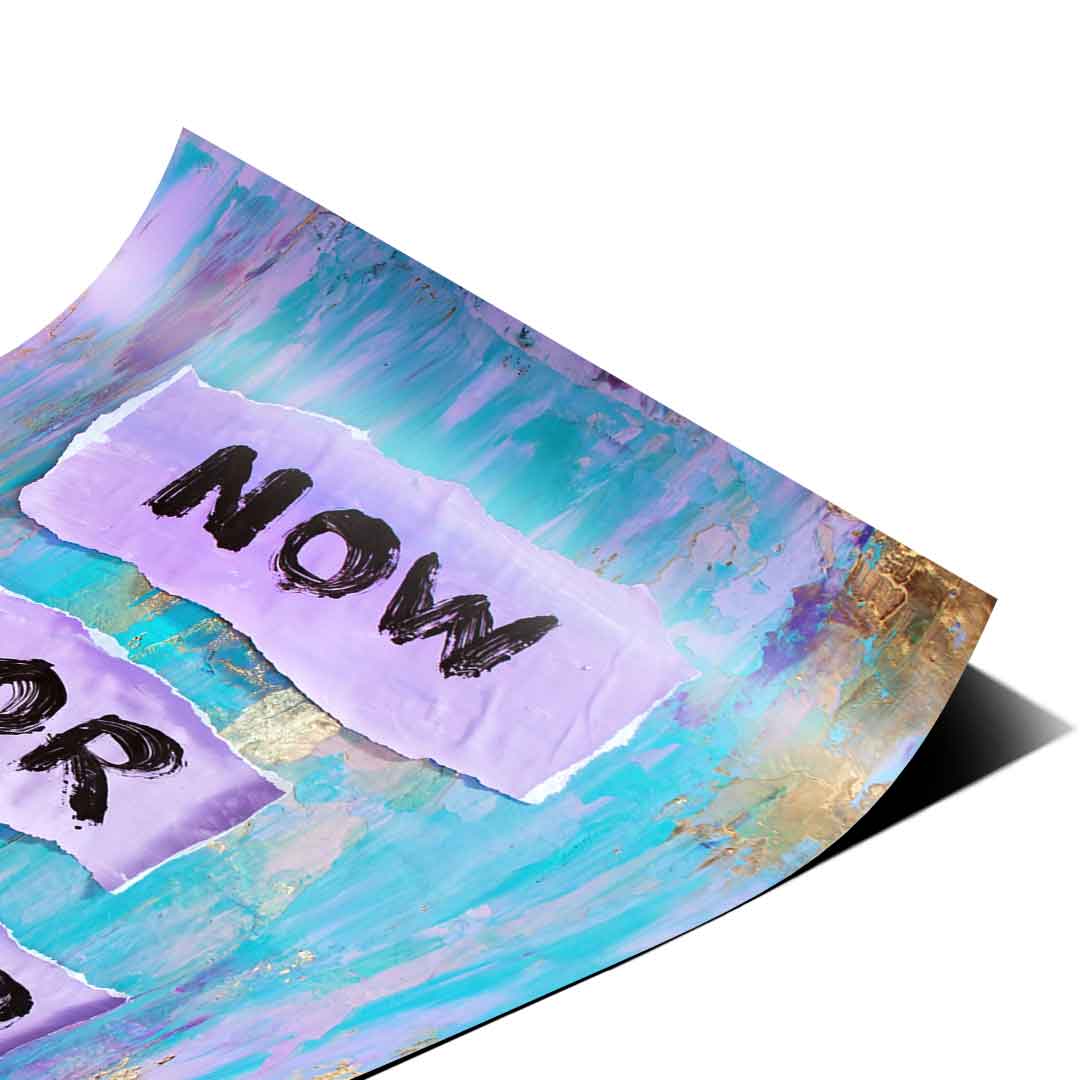 Now or Never - poster
