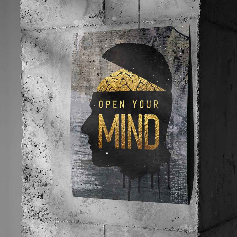 Open your mind - poster