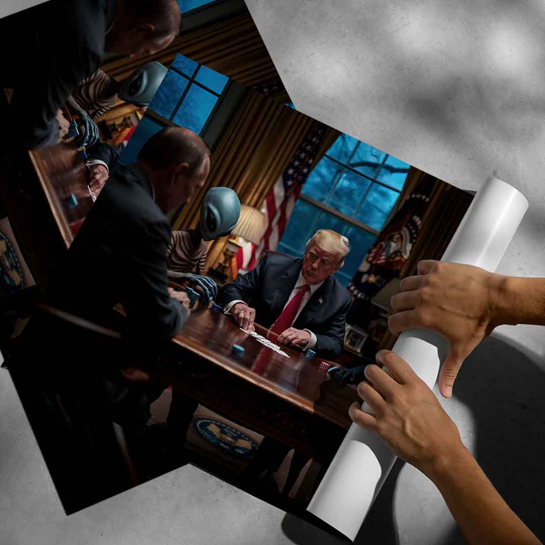 Oval Office Deal - Poster
