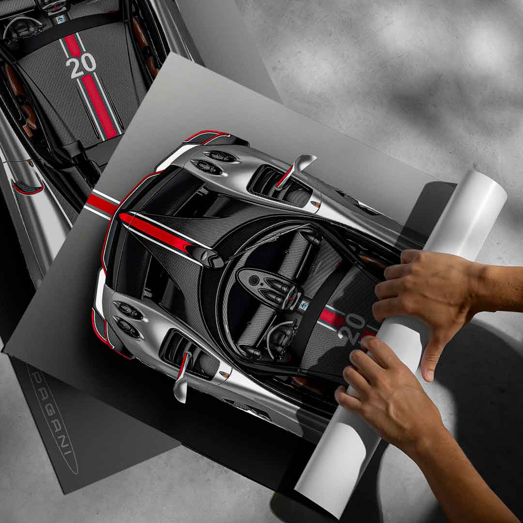 Pagani Huayra Roadster BC - Poster