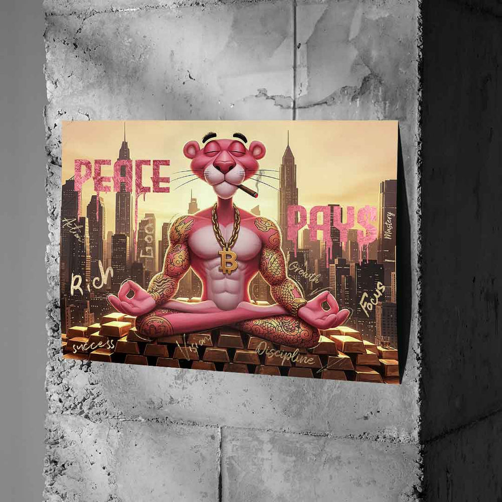 Peace Pays Poster – Ansicht 2