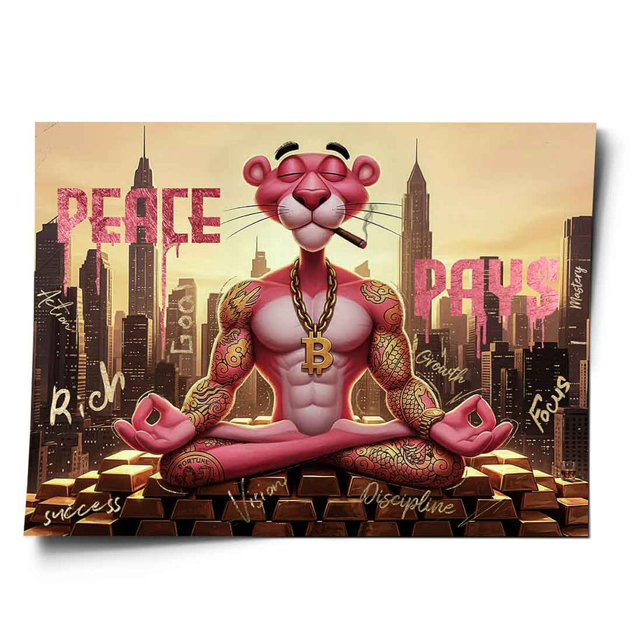 Peace Pays - Poster – front
