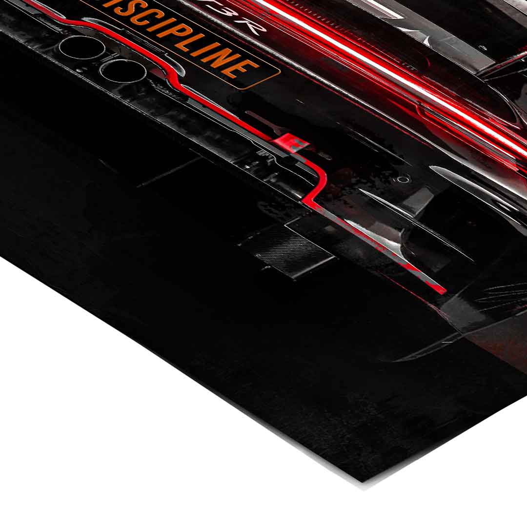Porsche Backside - Poster