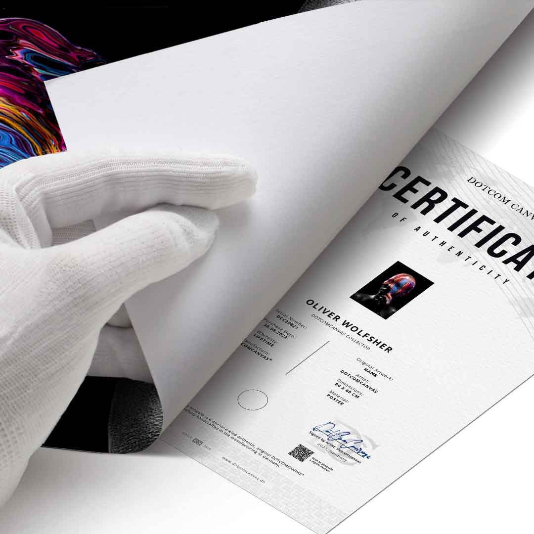 Psychedelic contemplation - poster