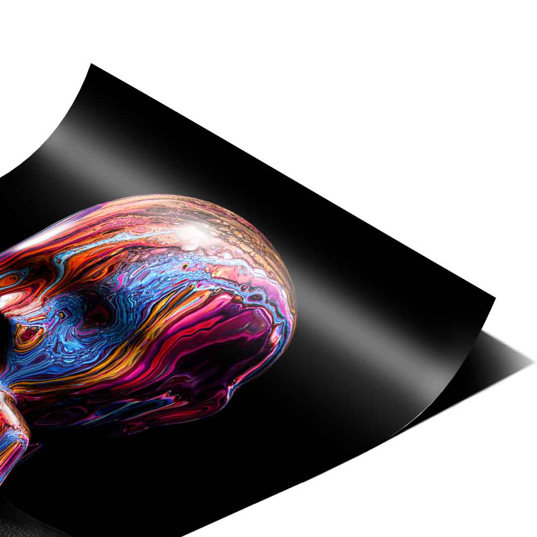 Psychedelic contemplation - poster