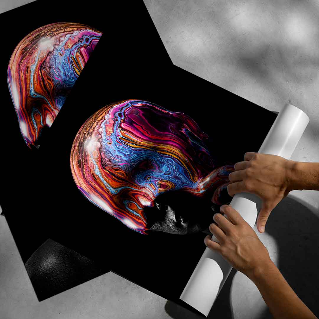 Psychedelic contemplation - poster