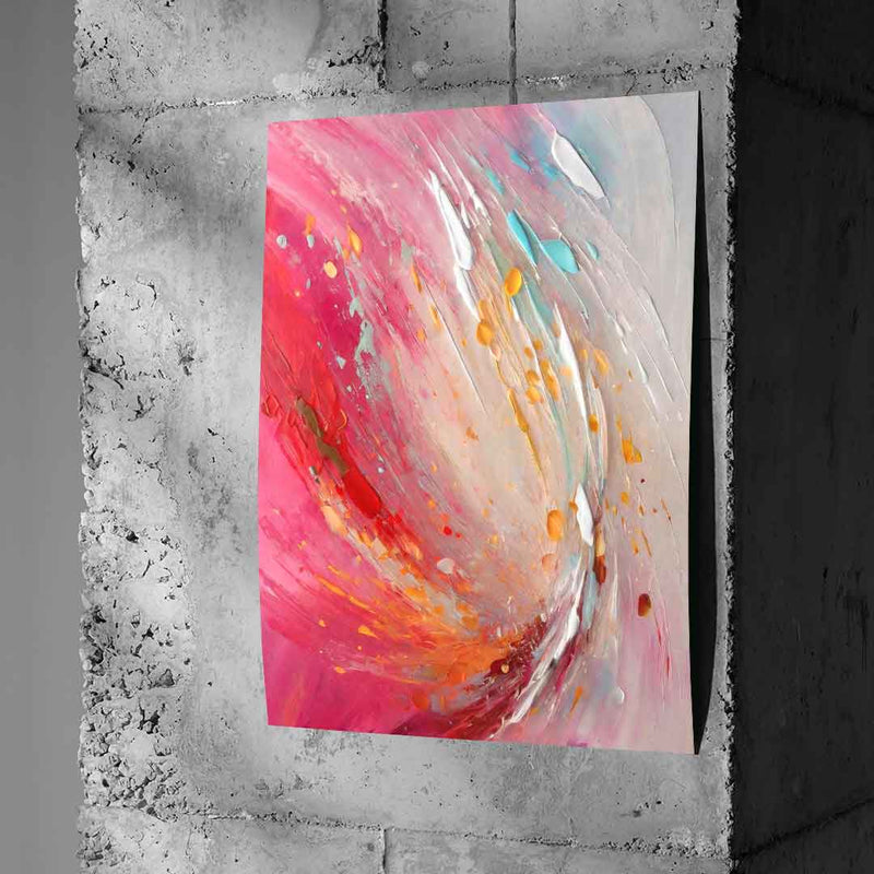 Radiant whirlwind - poster
