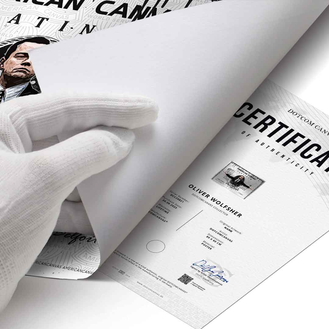 Royal American canvas V2 poster