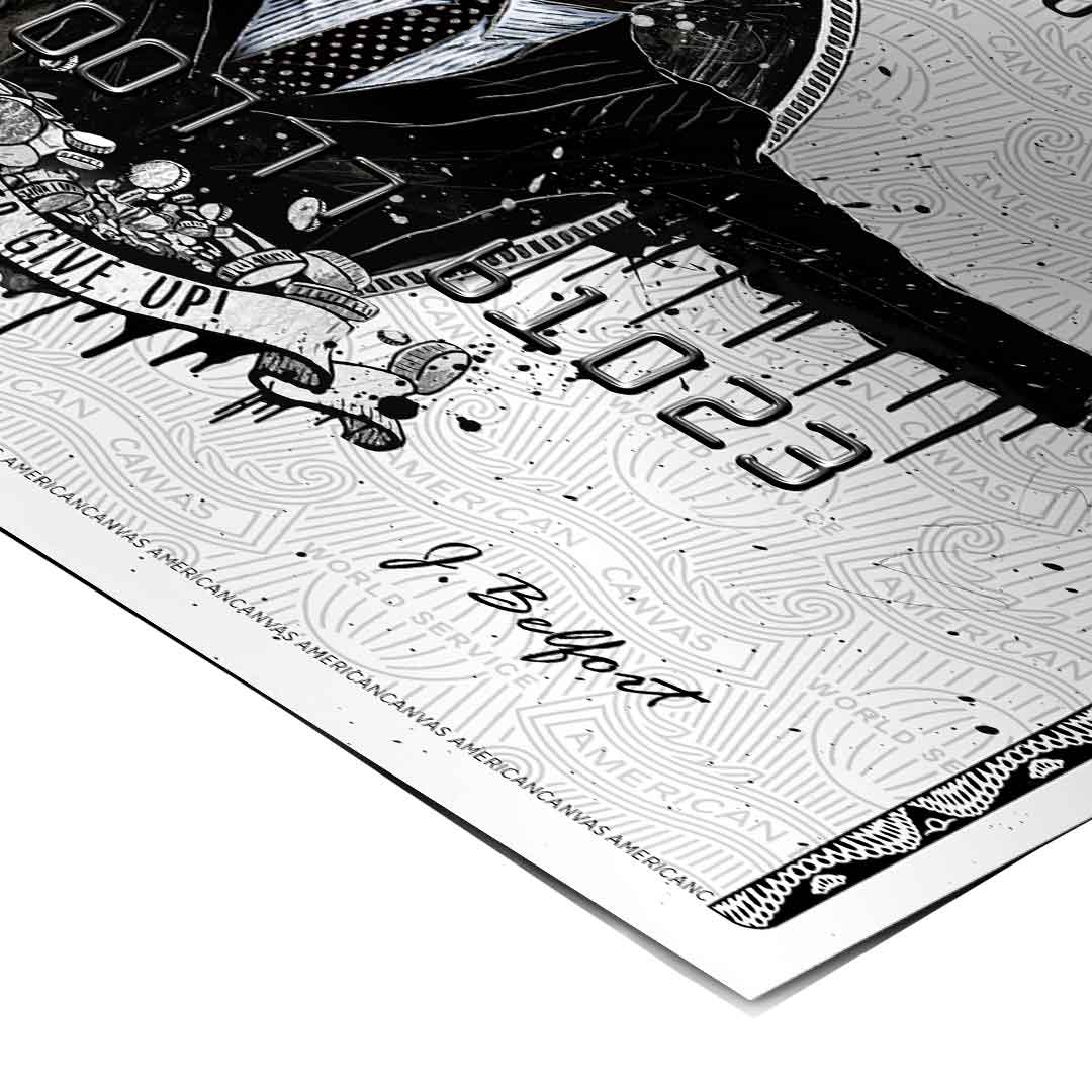 Royal American canvas V2 poster