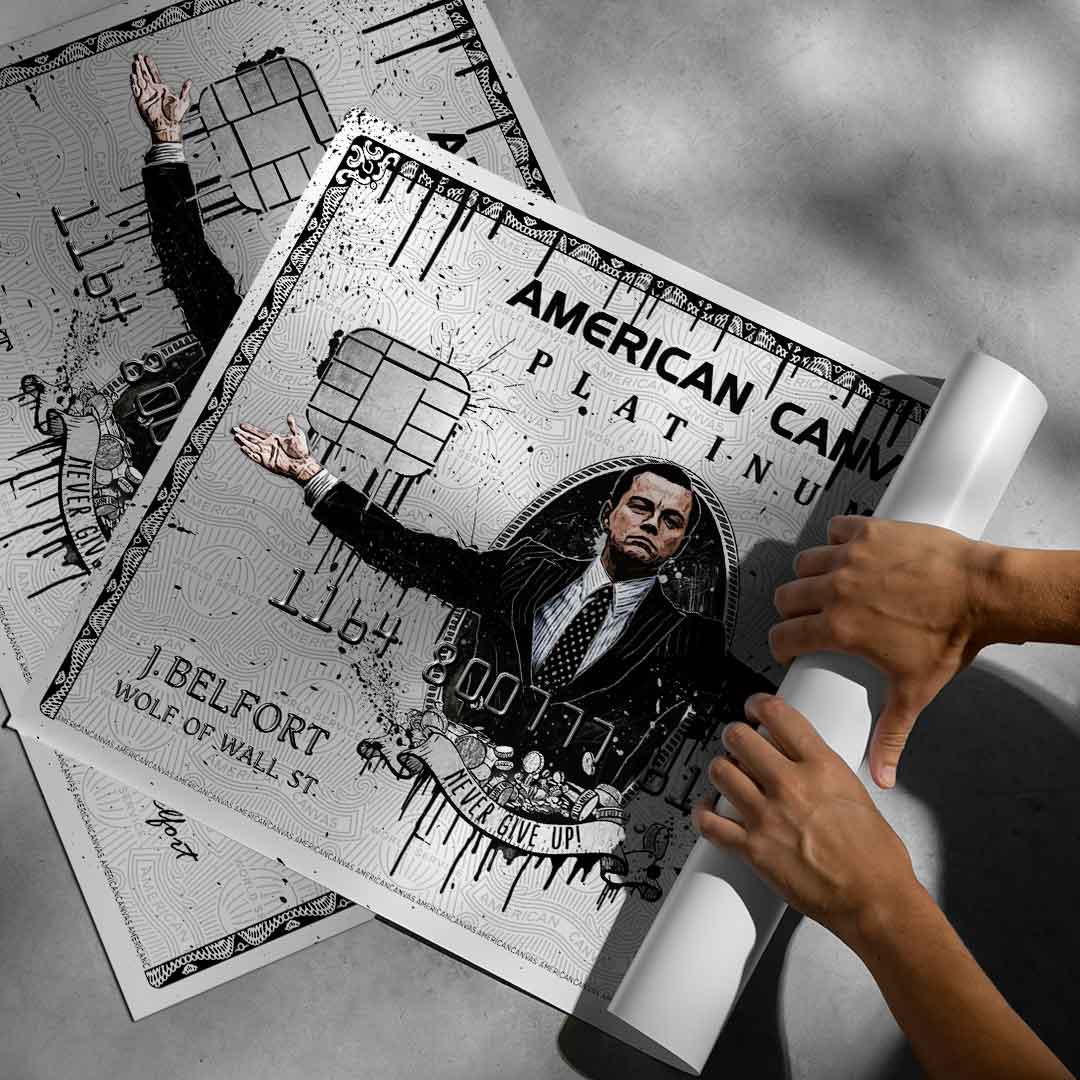 Royal American canvas V2 poster