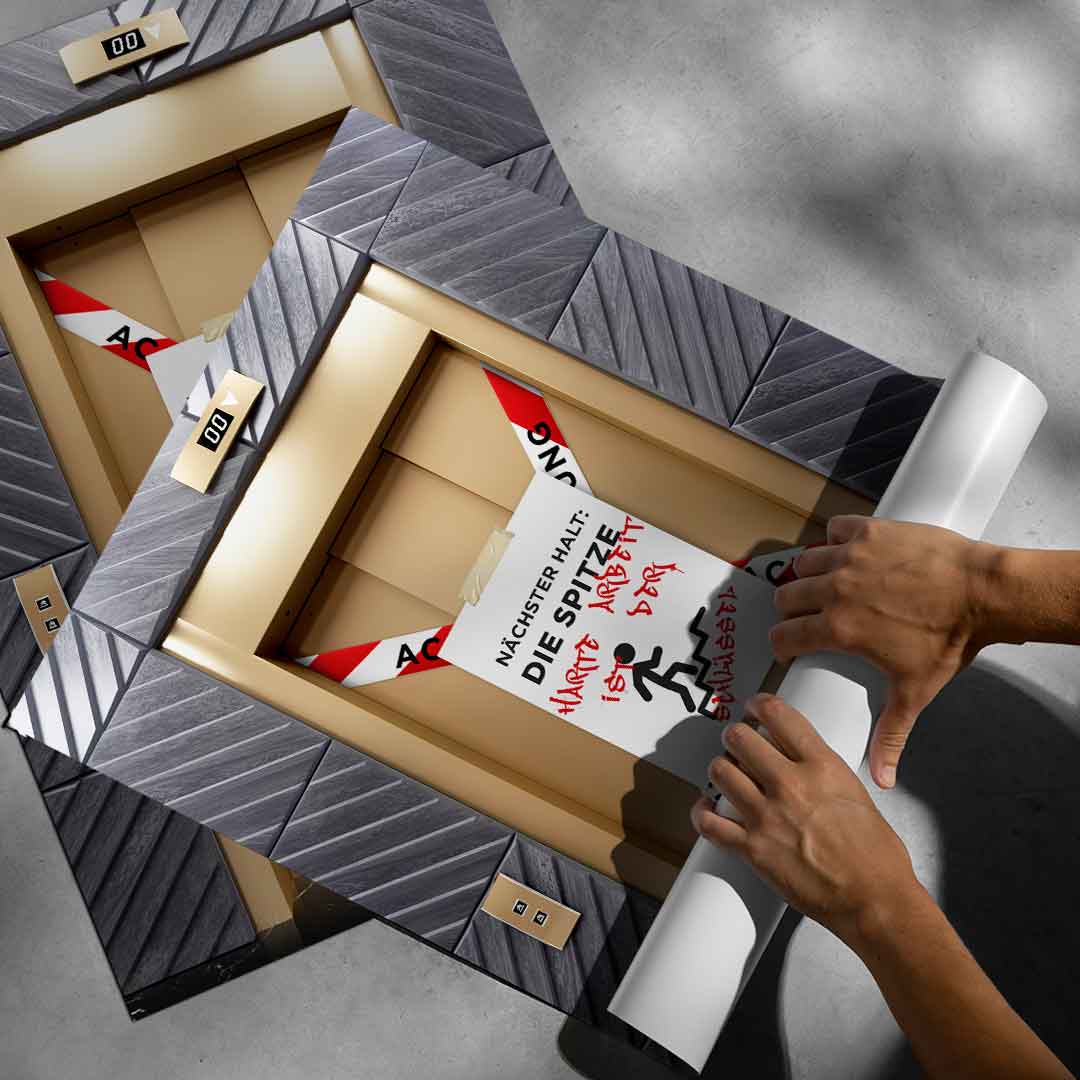 Success Elevator - poster