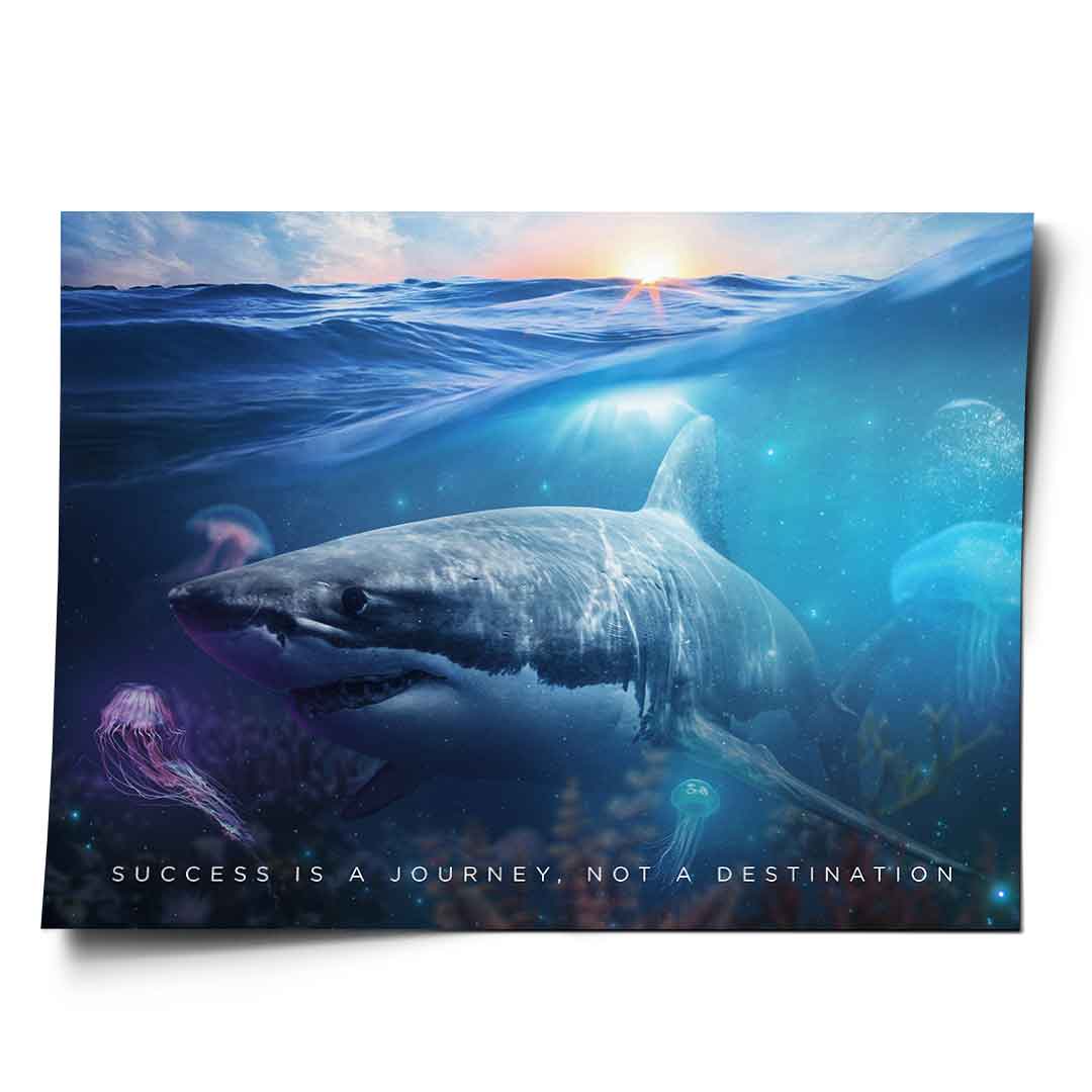 Success is a journey - poster