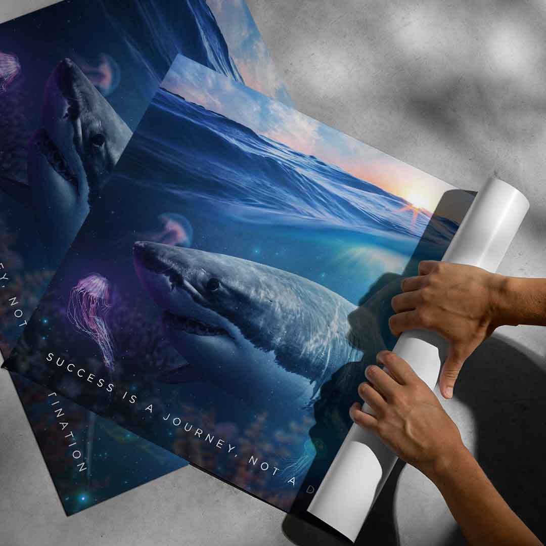 Success is a journey - poster