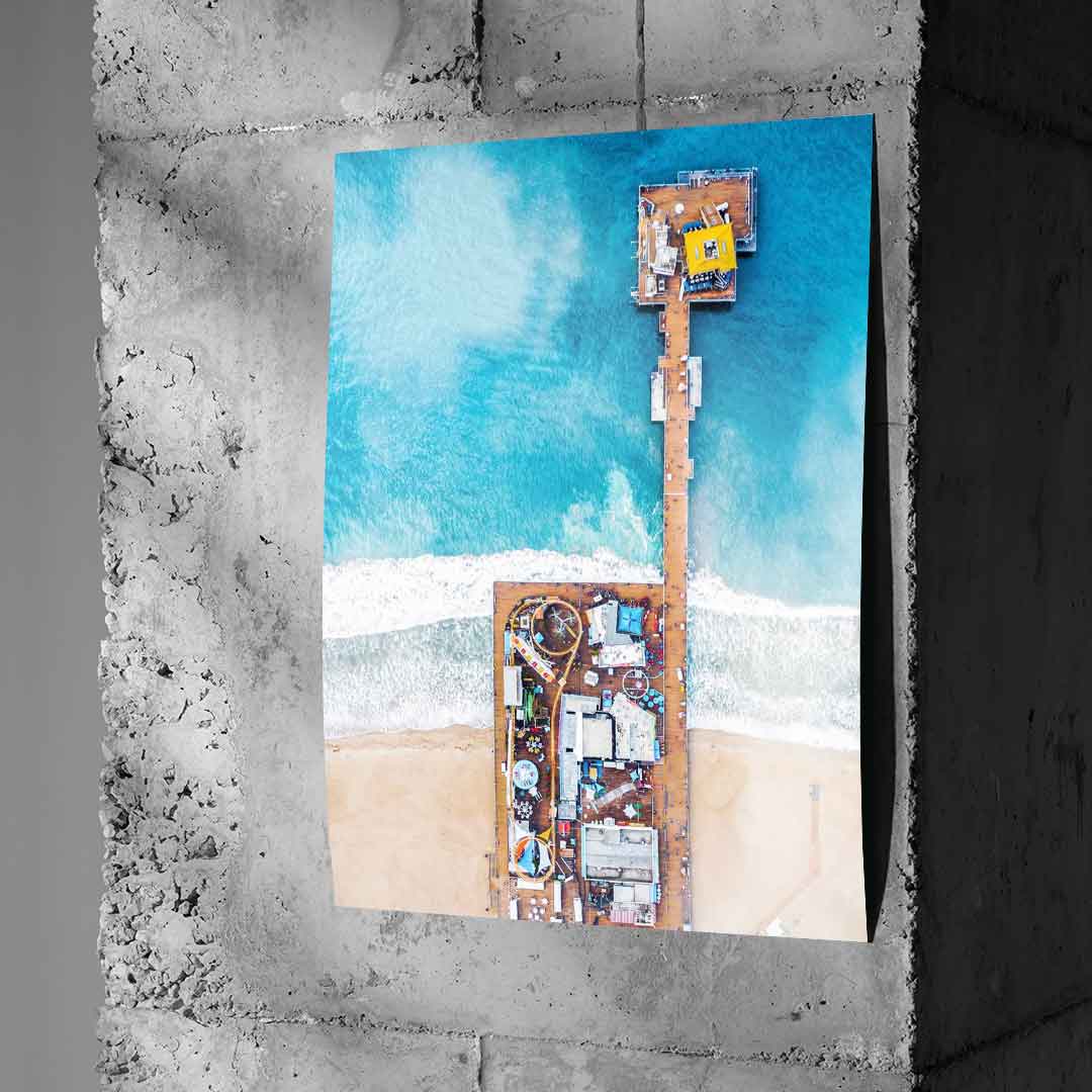 Santa Monica Pier - poster