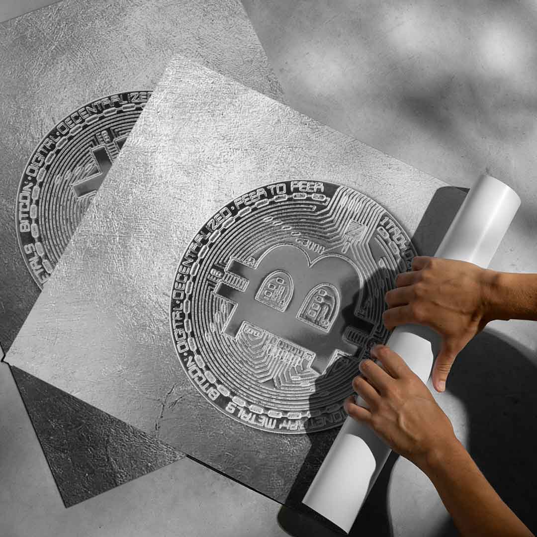 Silver Bitcoin - poster